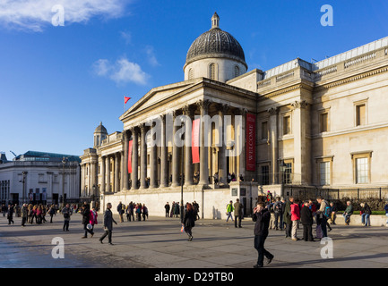 National Gallery, London, England, UK Stock Photo