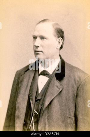 Portrait Of Middle Aged Man, Turn Of The Century. Stock Photo