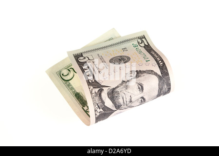 Berlin, Germany, 5-dollar bill Stock Photo