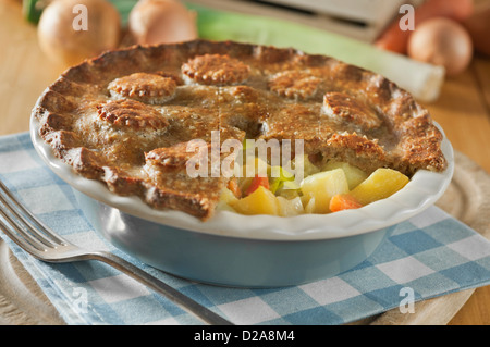 Woolton Pie Wartime austerity dish UK Food Stock Photo