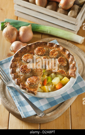 Woolton Pie Wartime austerity dish UK Food Stock Photo