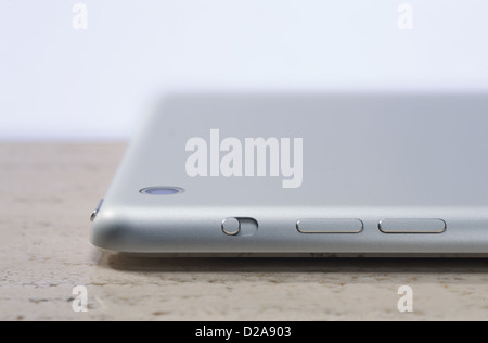 Hamburg, Germany, side view of the Apple iPad mini Stock Photo