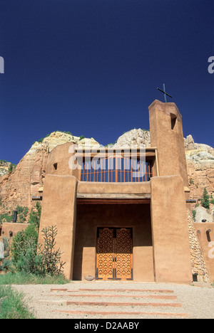 New Mexico, Abiquiu. Abiquiu Monastery. Stock Photo