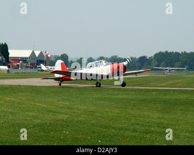 De Havilland DHC-1 Chipmunk two-seater trainer aircraft in