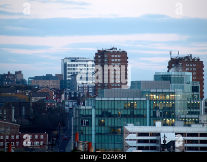 Contemporary office buildings in Brighton. Stock Photo