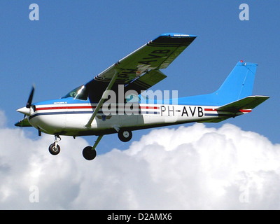 PH-AVB Cessna F172P. at Teuge airport. Stock Photo