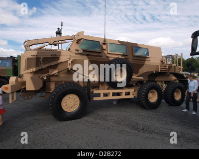 Buffalo MRAP ( Mine Resistant Ambush Protected Vehicle )  military parade Champs Elysees Stock Photo