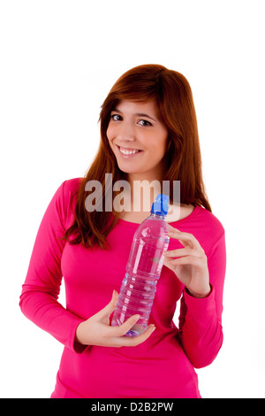 Young Redhead ready for a healthy life... Stock Photo