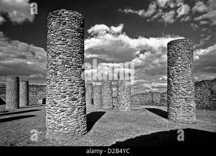 La Quemada (also known as Chicomostoc) ruins. Zacatecas, Mexico. Stock Photo