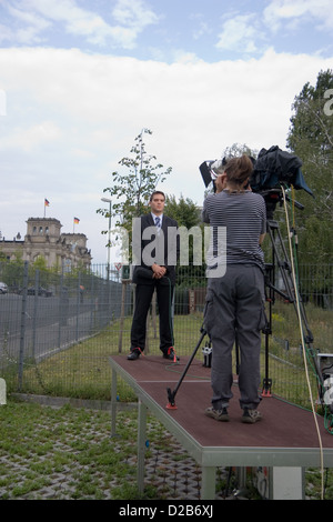 Berlin, Germany, CNN journalist Frederik Pleitgen Stock Photo