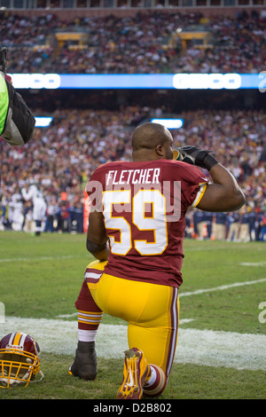 London Fletcher, Washington Redskins Editorial Stock Photo - Image