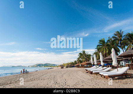 Beautiful beach in Vietnam Stock Photo