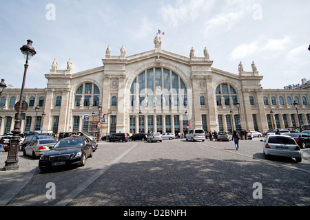 The Gare Du Nord railway station in Paris France Stock Photo