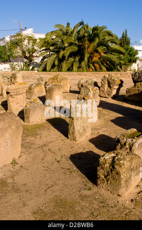 Carthage, Tunisia, Ruins Called Tophet Or Punic Sanctuary Where Children Were Sacrificed In Africa Stock Photo