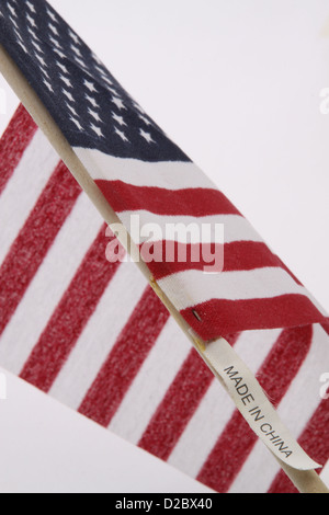 FLAG OF UNITED STATES OF AMERICA MADE OF STITCHED COTTON BUNTING Stock ...