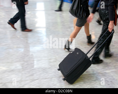 Cologne, Germany, business women are in a hurry Stock Photo