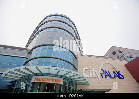 Duisburg, Germany, the Mercator CityPalais Stock Photo