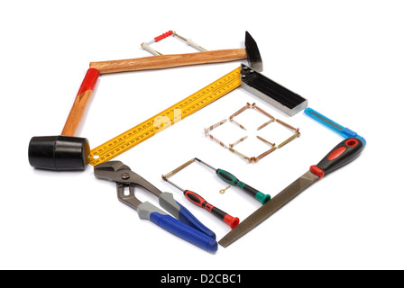 Tools House Stock Photo
