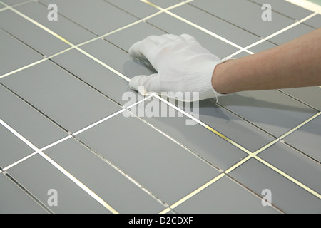 Berlin, Germany, the solar cells solar energy company Solon SE