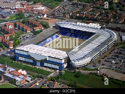 aerial view of Birmingham City FC football ground St Andrews Stock Photo