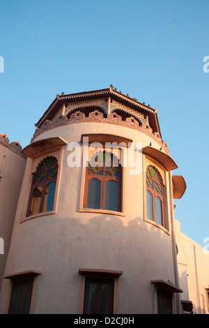 The famous Khimsar Fort Palace Hotel near Jodhpur , Rajasthan Stock Photo