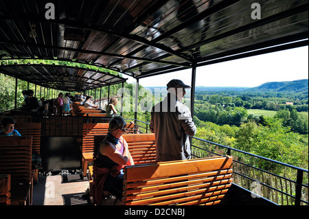 Historic train; Le Truffadou, France. Stock Photo