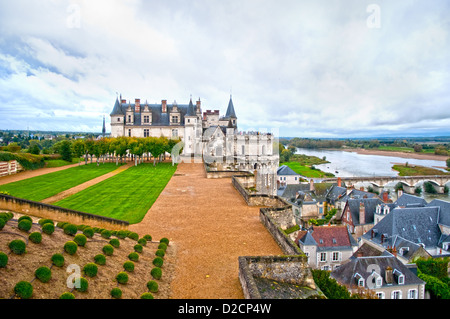 Amboise castle, France Stock Photo