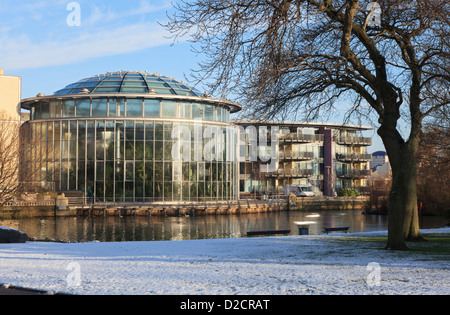 Winter gardens Mowbray Park Sunderland north east England UK Stock Photo