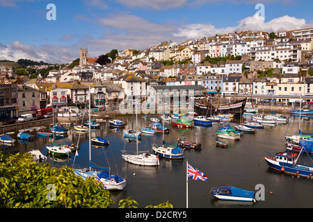 Brixham harbour , Devon, England Stock Photo