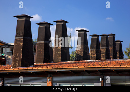 Tsalapatas Rooftile and Brickworks Museum, Volos city, Magnesia (Magnisia), Thessaly, Greece. Stock Photo