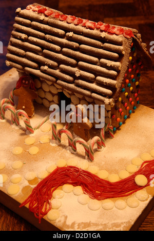 Gingerbread house Stock Photo