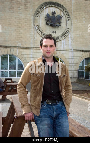 Welsh actor Matthew Rhys at the  Dylan Thomas Centre in Swansea. Stock Photo