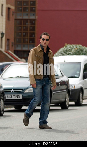 Welsh actor Matthew Rhys at the  Dylan Thomas Centre in Swansea. Stock Photo