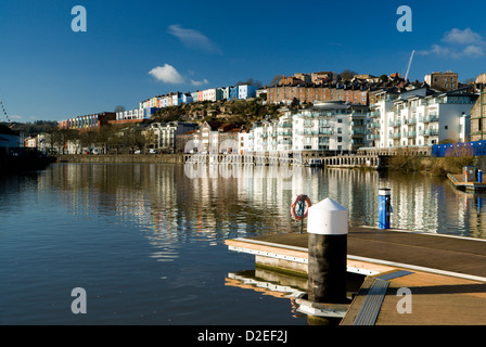 Floating harbour and Hotwells, Bristol. Stock Photo