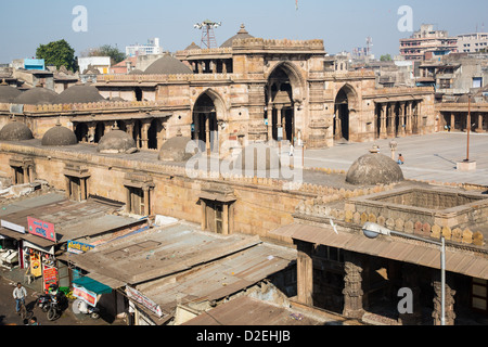 Jama Masjid, Ahmedabad, Gujarat, India Stock Photo