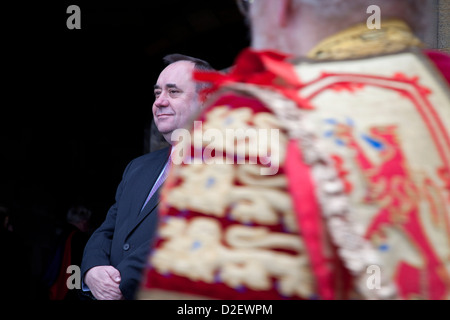 Alex Salmond, Scotland's First Minister, attending The General Assembly of the Church of Scotland, 2012 Stock Photo