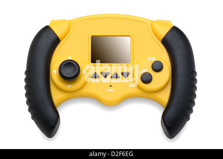 Gamepad against White Background Stock Photo