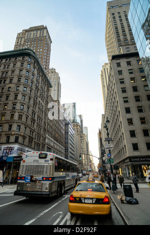 New York City Street,Manhattan, USA Stock Photo