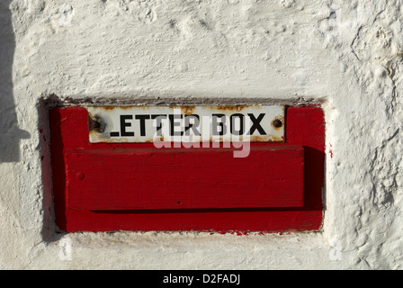 Old letter box Stock Photo