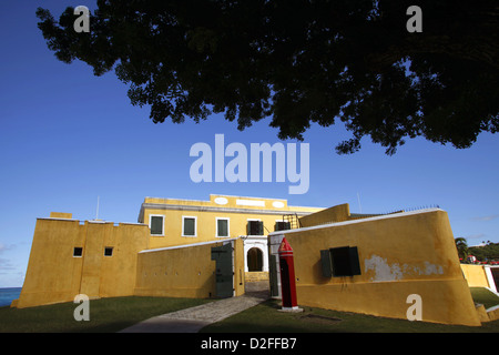 Fort Christiansvaern, Christiansted, St. Croix, US Virgin Islands, Caribbean Stock Photo