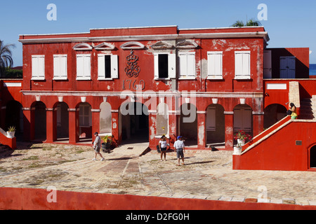 Fort Frederik, Frederiksted, St. Croix, US Virgin Islands, Caribbean Stock Photo