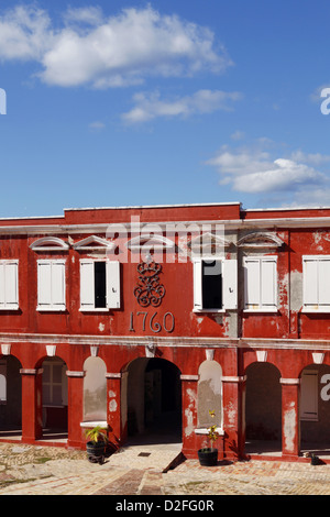 Fort Frederik, Frederiksted, St. Croix, US Virgin Islands, Caribbean Stock Photo