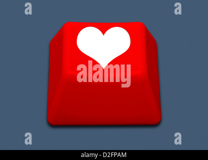 Online dating. Internet dating / love online / social media concept Stock Photo