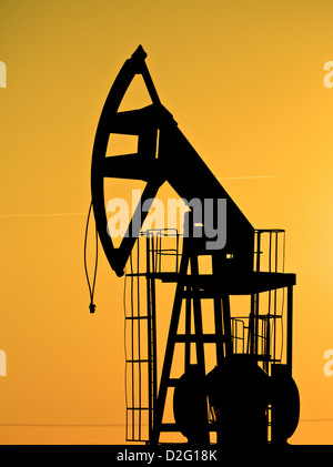 pump jack out of order Stock Photo