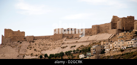 Kerak crusader castle, Jordan Stock Photo