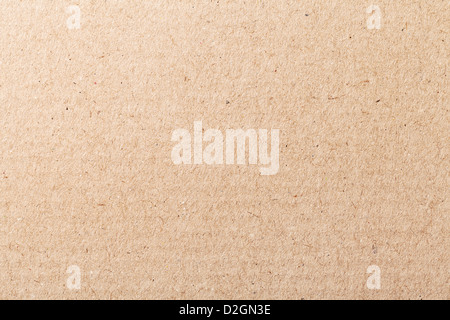 Cardboard carton background, paper texture. Close up shot, Top view Stock Photo