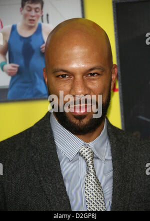 US rapper, musician and actor Common arrives for the premiere of the ...