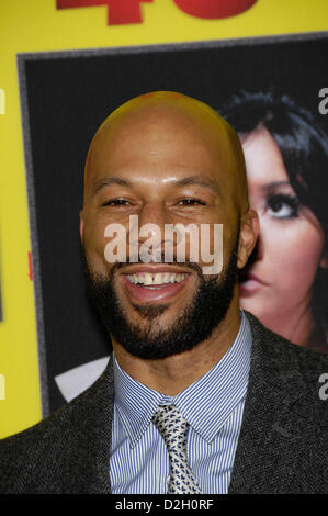 Los Angeles, California, USA. 23rd January 2013.  Common during the premiere of the new movie from Relativity Media MOVIE 43, held at Grauman's Chinese Theatre, on January 23, 2013, in Los Angeles. Credit:  ZUMA Press, Inc. / Alamy Live News Stock Photo