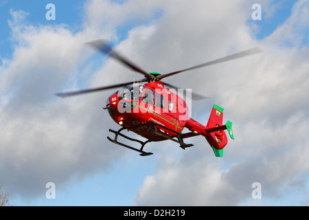 Air Ambulance Helicopter Stock Photo