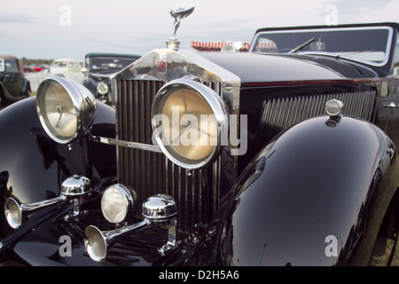 Vintage Rolls-Royce motor car Stock Photo
